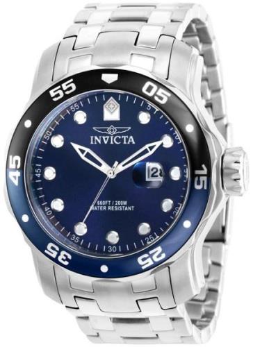 Invicta Herreklokke 39094 Pro Diver Blå/Stål Ø48 mm