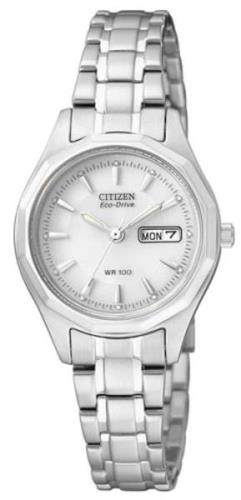 Citizen Dameklokke EW3140-51AE Sport Sølvfarget/Stål Ø26 mm