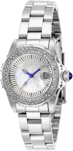 Invicta Dameklokke 28442 Angel Hvit/Stål Ø30 mm