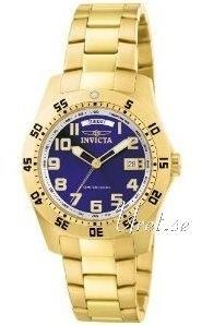 Invicta Herreklokke 5762 II Blå/Stål Ø44 mm