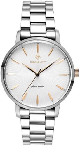 Gant Dameklokke G155001 Sølvfarget/Stål Ø38 mm