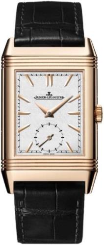 Jaeger LeCoultre Herreklokke 3902420 Reverso Tribute Sølvfarget/Lær