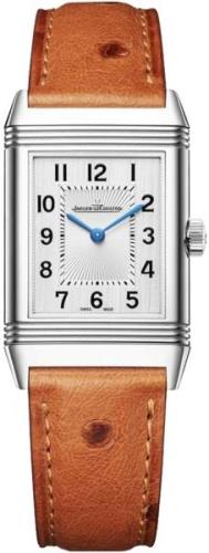 Jaeger LeCoultre Dameklokke 2548441 Reverso Classic Sølvfarget/Lær