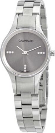 Calvin Klein Dameklokke K4323120 Basic Sølvfarget/Stål Ø28 mm