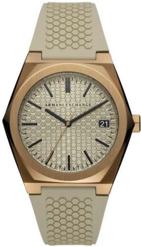 Armani Exchange Herreklokke AX2813 Geraldo Brun/Gummi Ø44 mm