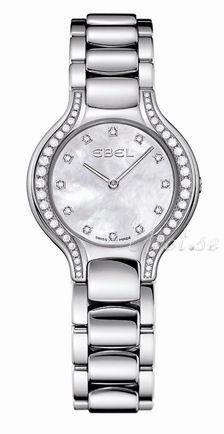 Ebel Dameklokke 1215870 Beluga Mini Hvit/Stål Ø26 mm