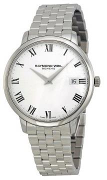 Raymond Weil Herreklokke 5588-ST-00300 Raymond Toccata Hvit/Stål