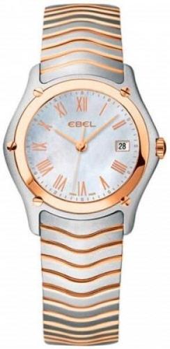 Ebel Dameklokke 1215901 Classic Lady Hvit/Stål Ø27.3 mm