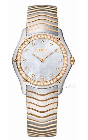 Ebel Dameklokke 1215903 Classic Lady Hvit/Stål Ø27.3 mm