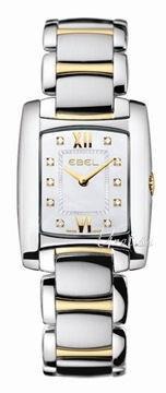 Ebel Dameklokke 1215768 Brasilia Mini Hvit/Stål 29x24 mm