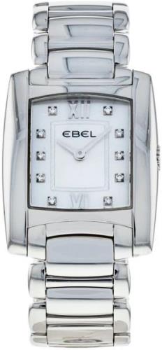 Ebel Dameklokke 1215743 Brasilia Hvit/Stål Ø29.5 mm