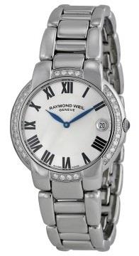 Raymond Weil Dameklokke 5235-STS-01659 Jasmine Sølvfarget/Stål Ø35