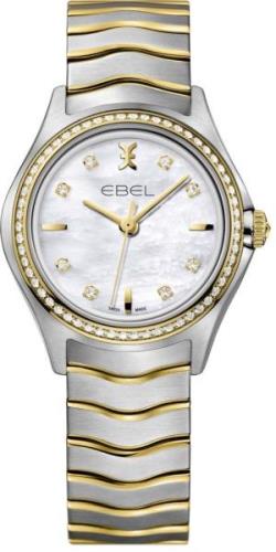 Ebel Dameklokke 1216198 Wave Gulltonet stål Ø30 mm