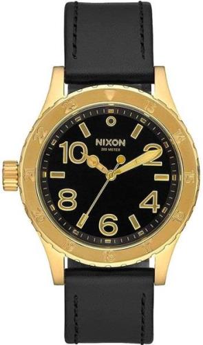 Nixon A467-513-00 Sort/Lær Ø38 mm