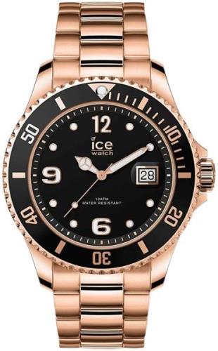 Ice Watch Herreklokke 016763 Steel Sort/Rose-gulltonet stål Ø40 mm