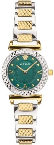 Versace Herreklokke VEAA01320 Mini Vanity Grønn/Stål Ø28 mm