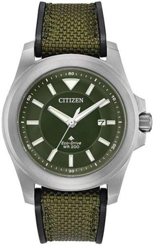 Citizen Herreklokke BN0211-09X Promaster Grønn/Gummi Ø42 mm