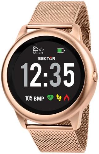 Sector R3251545501 S-01 LCD/Rose-gulltonet stål Ø46 mm