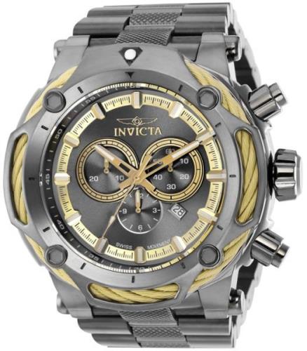 Invicta Herreklokke 37034 Bolt Grå/Stål Ø60 mm