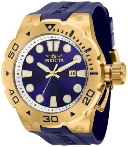 Invicta Herreklokke 36991 Pro Diver Blå/Gummi Ø51 mm