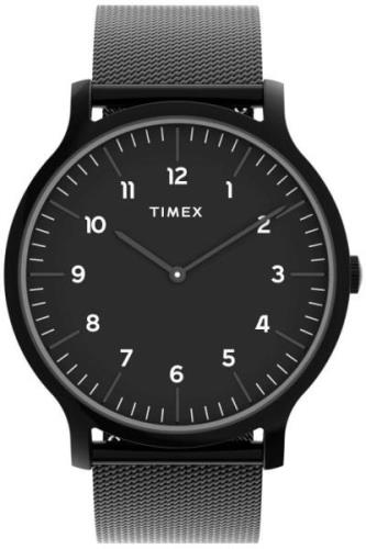 Timex Herreklokke TW2T95300 Other Sort/Stål Ø40 mm