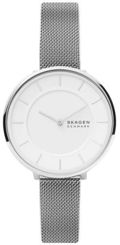 Skagen Dameklokke SKW3016 Gitte Sølvfarget/Stål Ø38 mm