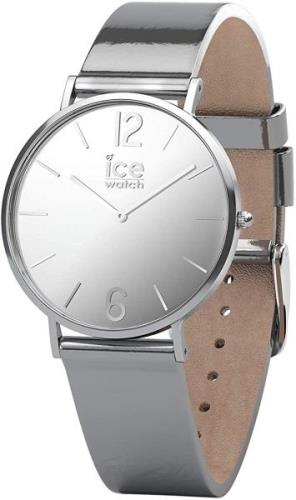 Ice Watch Dameklokke 015089 City Sparkling Sølvfarget/Stål Ø39 mm