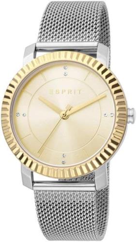 Esprit Dameklokke ES1L184M0045 Gulltonet/Stål Ø36 mm