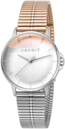 Esprit Dameklokke ES1L065M0105 Flerfarget/Rose-gulltonet stål Ø32 mm