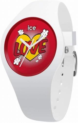 Ice Watch Dameklokke 015267 Rød/Gummi Ø36 mm