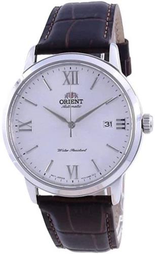 Orient Herreklokke RA-AC0F12S10B Contemporary Automatic Hvit/Lær