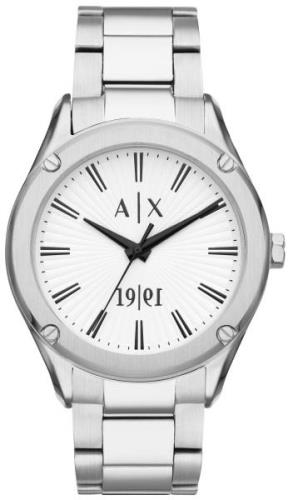 Armani Exchange Herreklokke AX7131SET Fitz Sølvfarget/Stål Ø44 mm