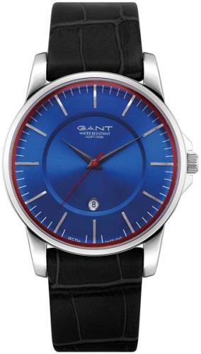 Gant Herreklokke GTAD00401499I Blå/Lær Ø42 mm