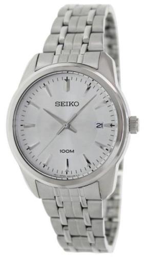 Seiko Herreklokke SGEG01P1 Dress Sølvfarget/Stål Ø42 mm