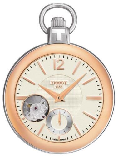 Tissot T853.405.29.267.01 T-Pocket 1920 Mechanical Antikk hvit Ø49 mm