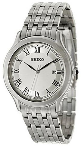 Seiko Herreklokke SKK705P1 Sølvfarget/Stål Ø41 mm