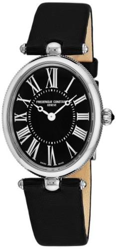 Frederique Constant Dameklokke FC-200MPB2V6 Classics Sort/Sateng Ø30