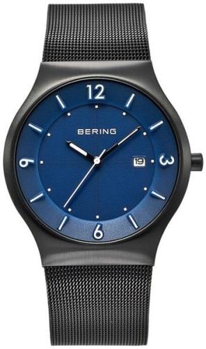 Bering Herreklokke 14440-227 Solar Blå/Stål Ø40 mm