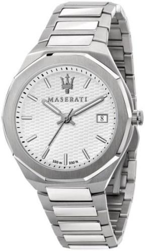 Maserati Herreklokke R8853142005 Stile Sølvfarget/Stål Ø42 mm