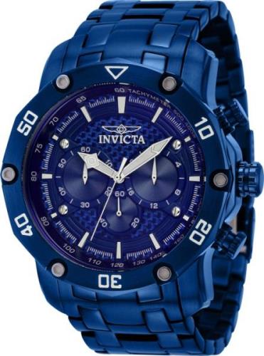 Invicta Herreklokke 40677 Pro Diver Blå/Stål Ø50 mm