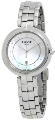 Tissot Dameklokke T094.210.11.116.01 Flamingo Hvit/Stål Ø30 mm