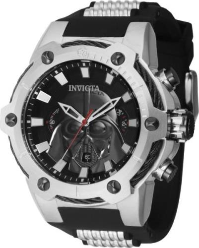 Invicta Herreklokke 41167 Star Wars Sort/Stål Ø53 mm