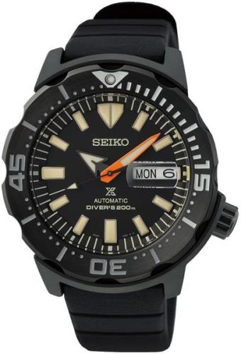 Seiko Herreklokke SRPH13K1 Prospex Sort/Gummi Ø42.4 mm