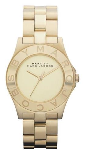 Marc by Marc Jacobs Dameklokke MBM3126 Blade Gulltonet/Gulltonet