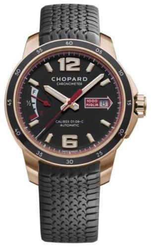 Chopard Herreklokke 161296-5001 Mille Miglia Sort/Gummi Ø43 mm