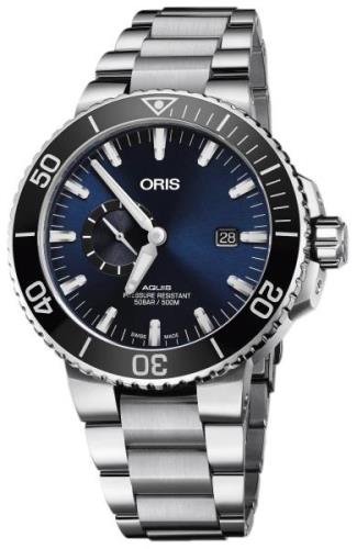 Oris Herreklokke 01 743 7733 4135-07 8 24 05PEB Diving Blå/Stål