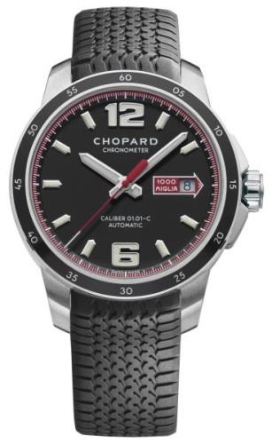 Chopard Herreklokke 168565-3001 Mille Miglia Sort/Gummi Ø43 mm