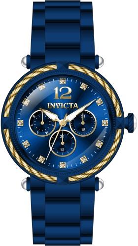 Invicta Herreklokke 43883 Bolt Blå/Stål Ø42 mm