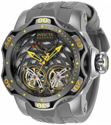 Invicta Herreklokke 34473 Reserve Grå/Gummi Ø52.5 mm