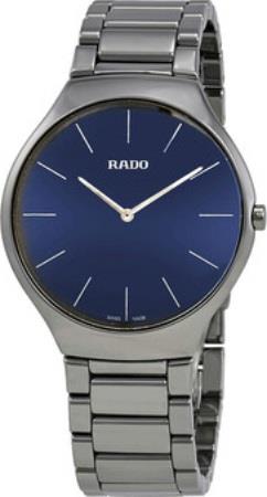 Rado Dameklokke R27955022 Ceramica Blå/Keramik Ø39 mm